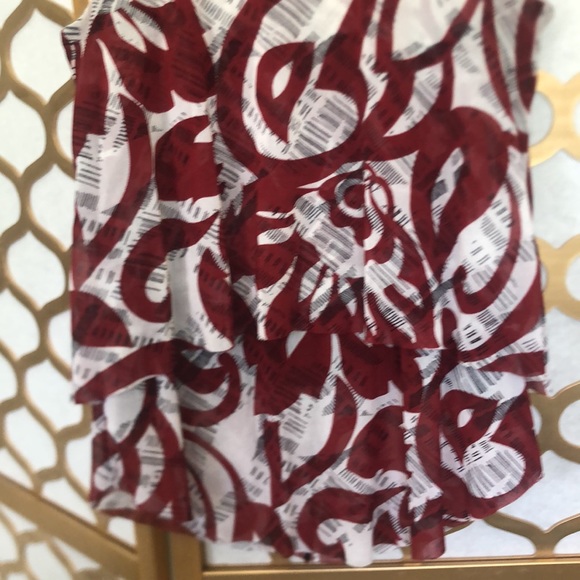 Alfani Petite Flowy Sleeveless Top Size Petite Small - Picture 7 of 8